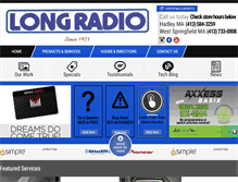 Tablet Screenshot of long-radio.com